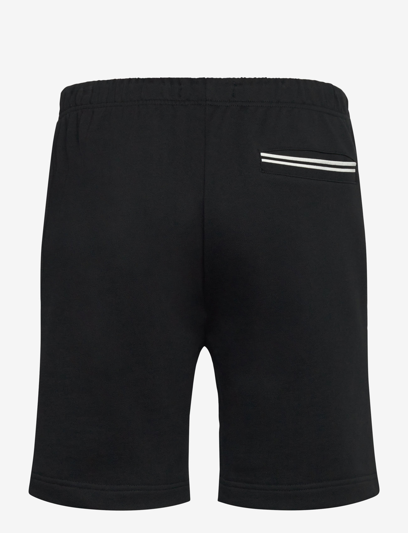 Fred Perry - TIPPED SWEAT SHORT - lühikesed dressipüksid - black - 1