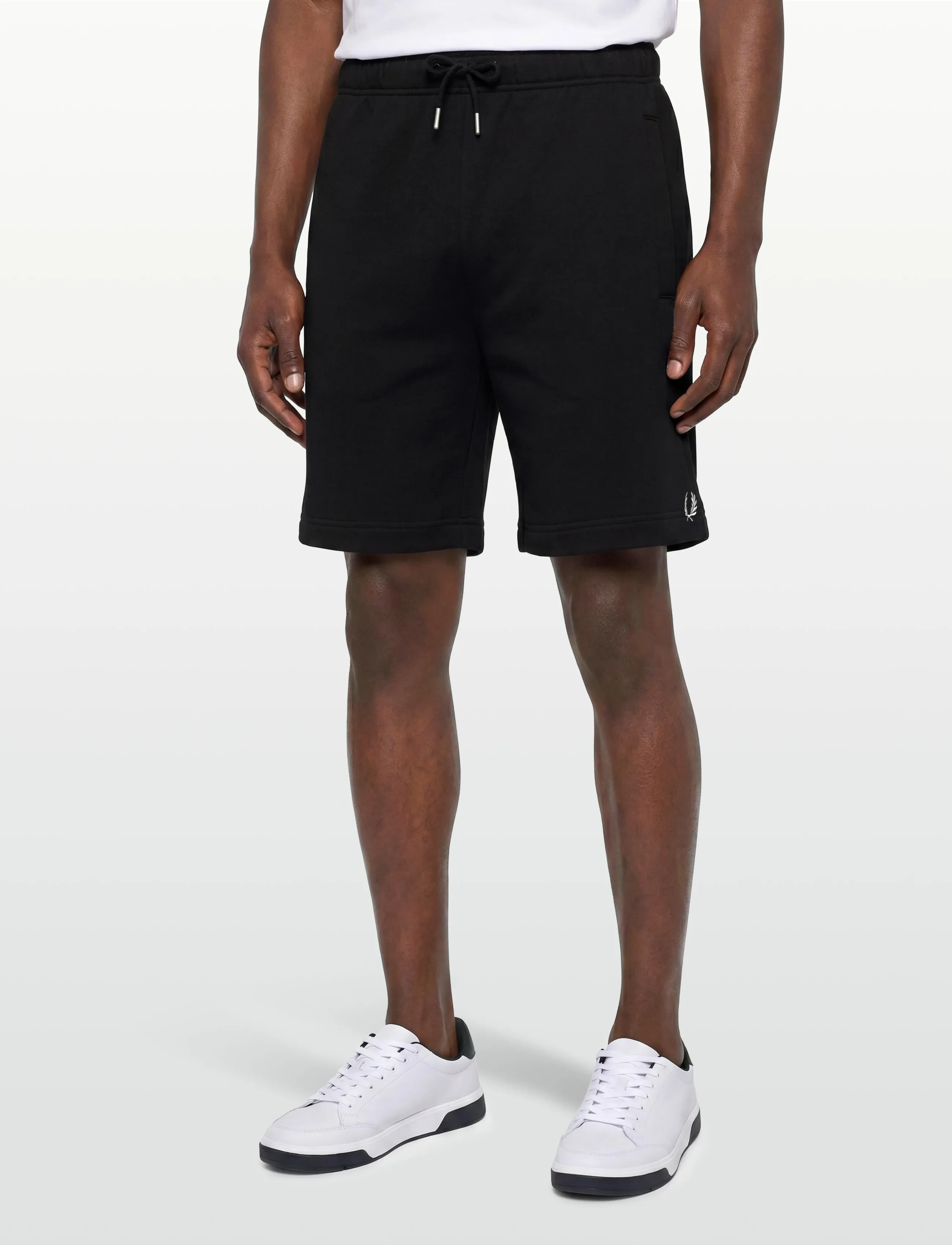 Fred Perry - TIPPED SWEAT SHORT - men - black - 3