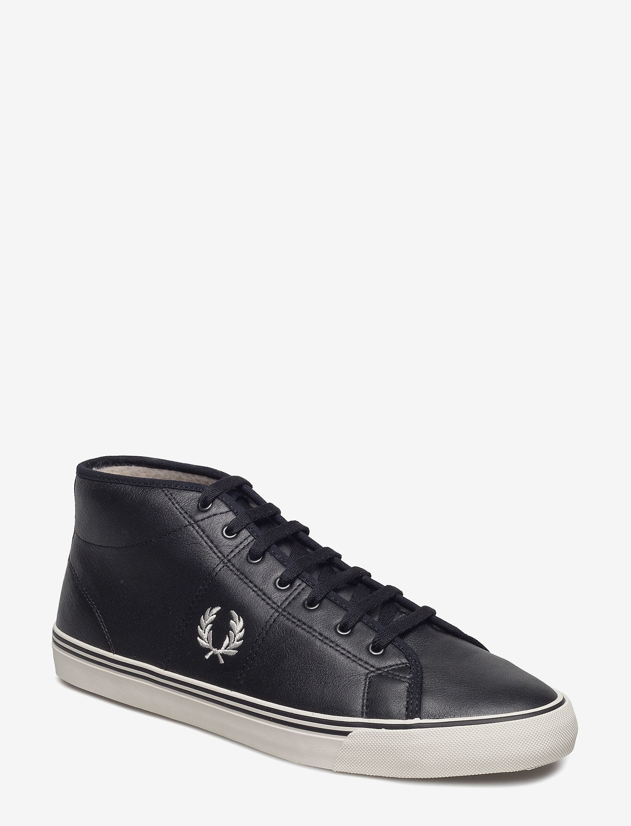 Fred Perry - Haydon Mid Lth - black/porc. - 0