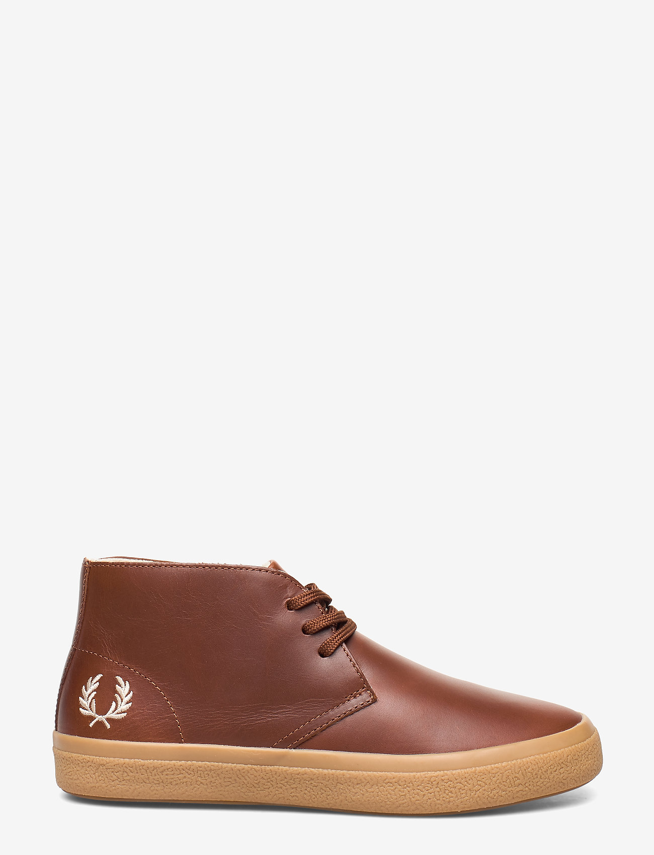 Fred Perry - Portwood Lth/Shearling - dark tan - 1