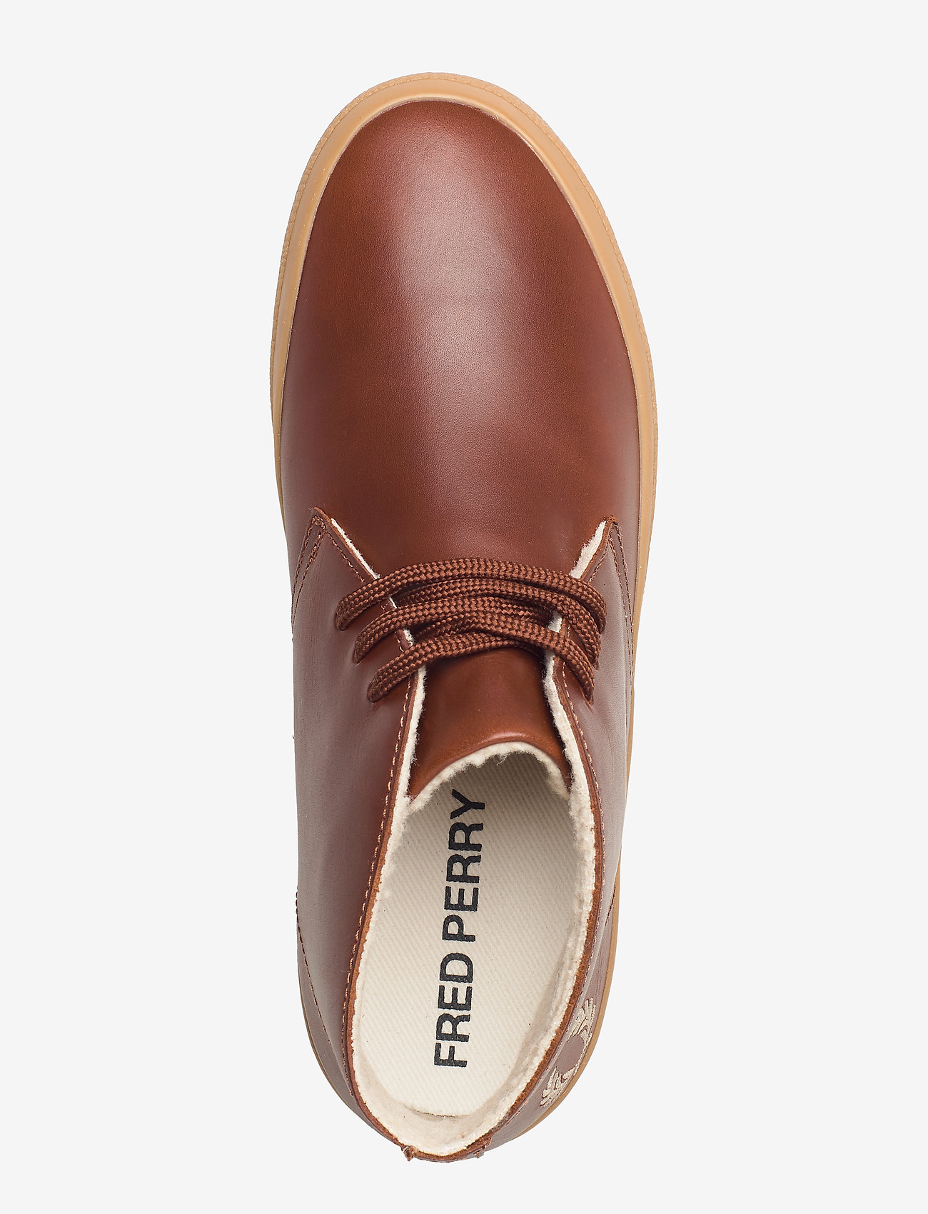 Fred Perry - Portwood Lth/Shearling - dark tan - 3