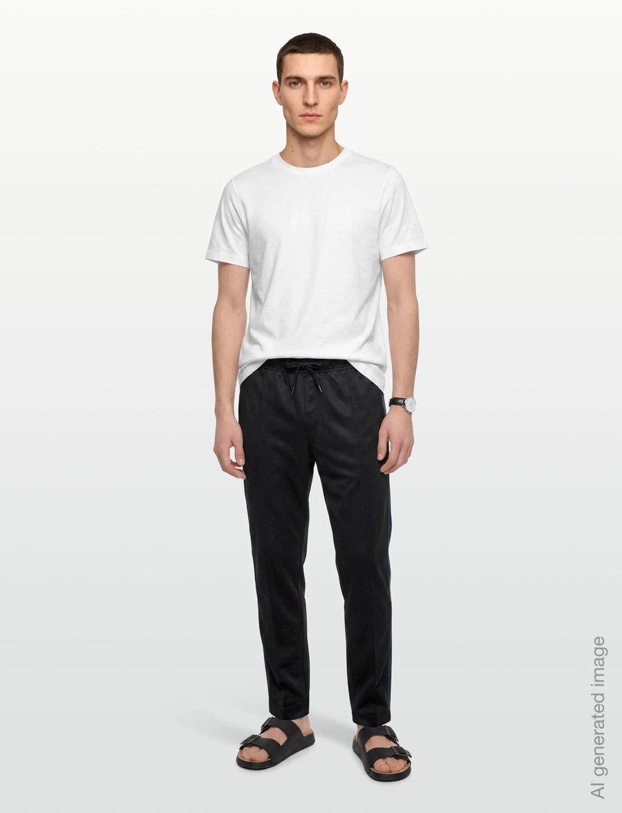 Fred Perry - MESH TAPED TRACK PANT - osta olukorra järgi - black - 0