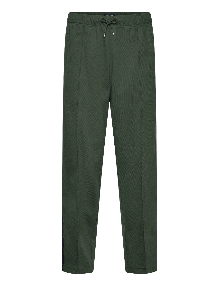 Fred Perry - DASH TAPED TRACK PANT - freizeithosen - court green - 1