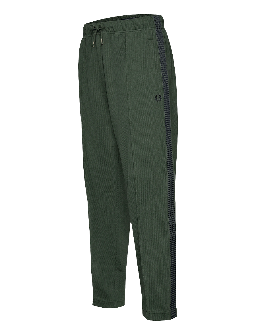 Fred Perry - DASH TAPED TRACK PANT - freizeithosen - court green - 3
