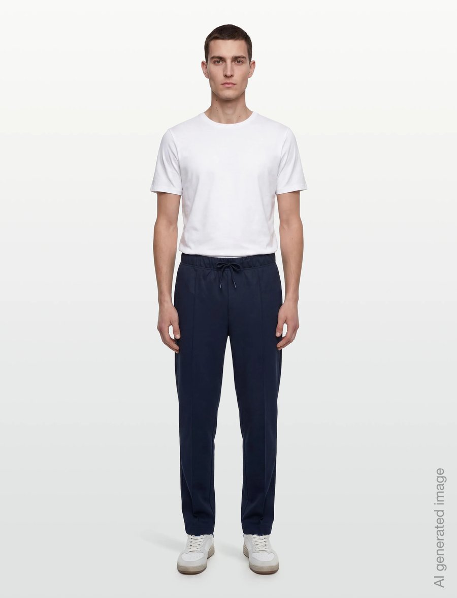 Fred Perry - TRAMLINE TAPE TRK PANT - sports pants - tennis blue - 0
