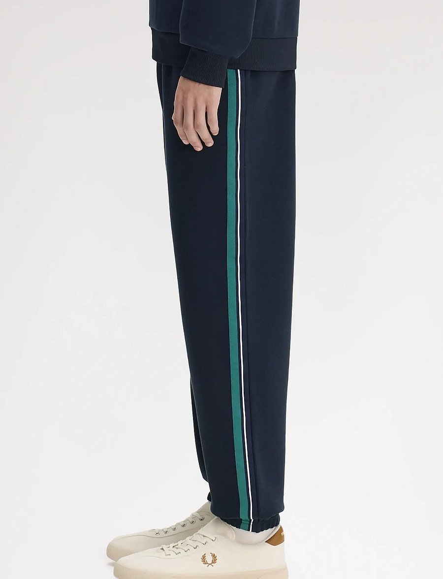 Fred Perry - STRIPE TAPE TRACK PANT - osta olukorra järgi - navy - 3