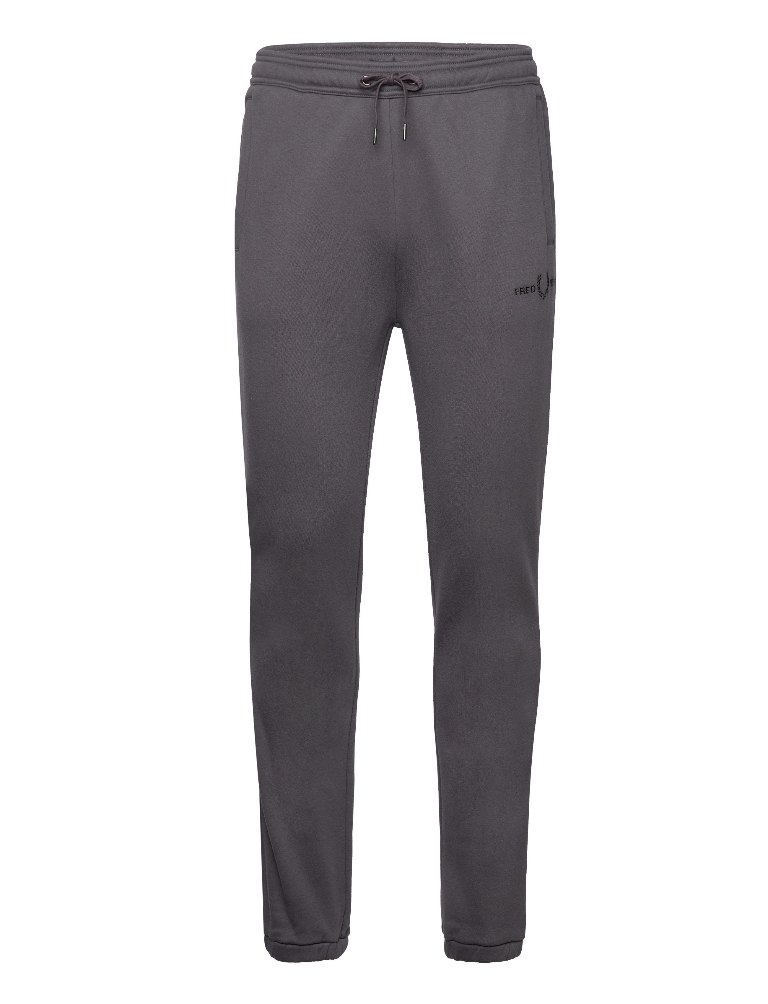 Fred Perry - EMBROID SWEAT PANT - gunmetal - 0