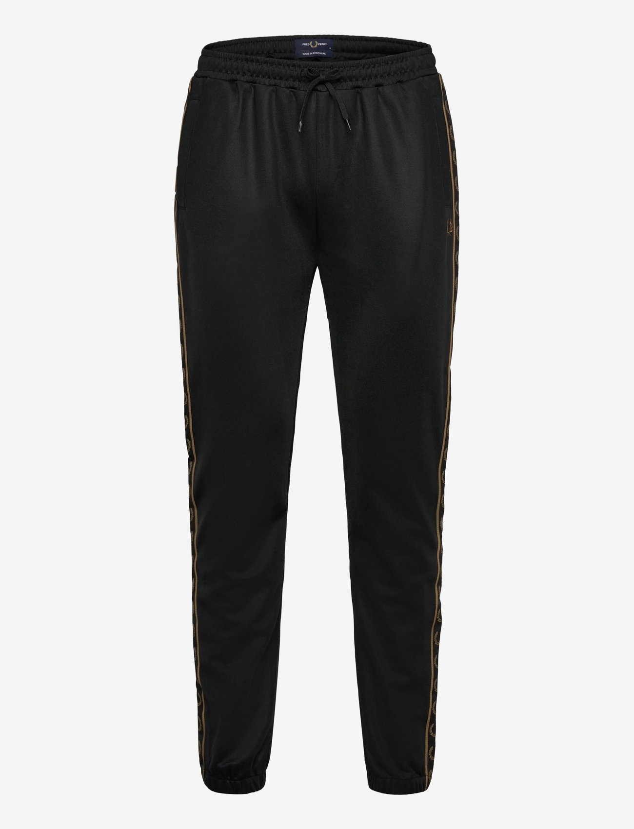 Fred Perry - CONTRAST TAPE TRK PANT - nach anlass kaufen - black/shadedston - 0