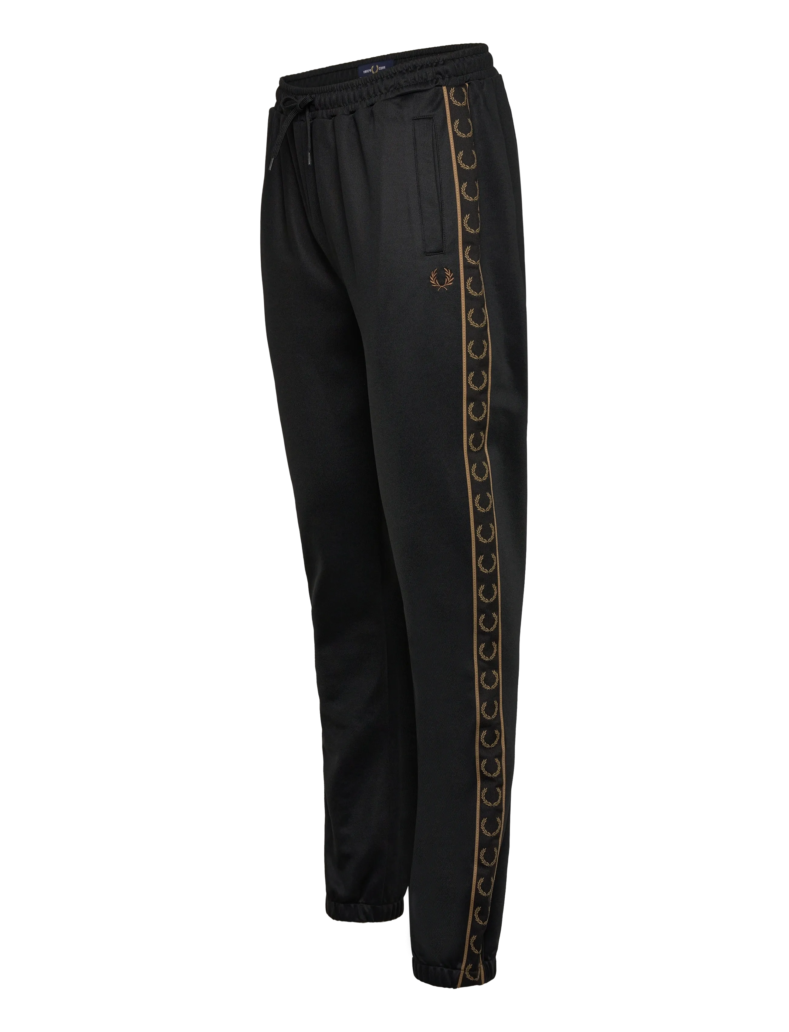 Fred Perry - CONTRAST TAPE TRACK PANT - black/shadedston - 3