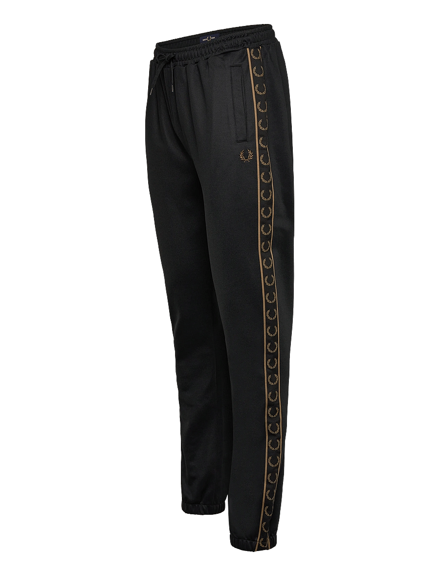 Fred Perry - CONTRAST TAPE TRACK PANT - black/shadedston - 3