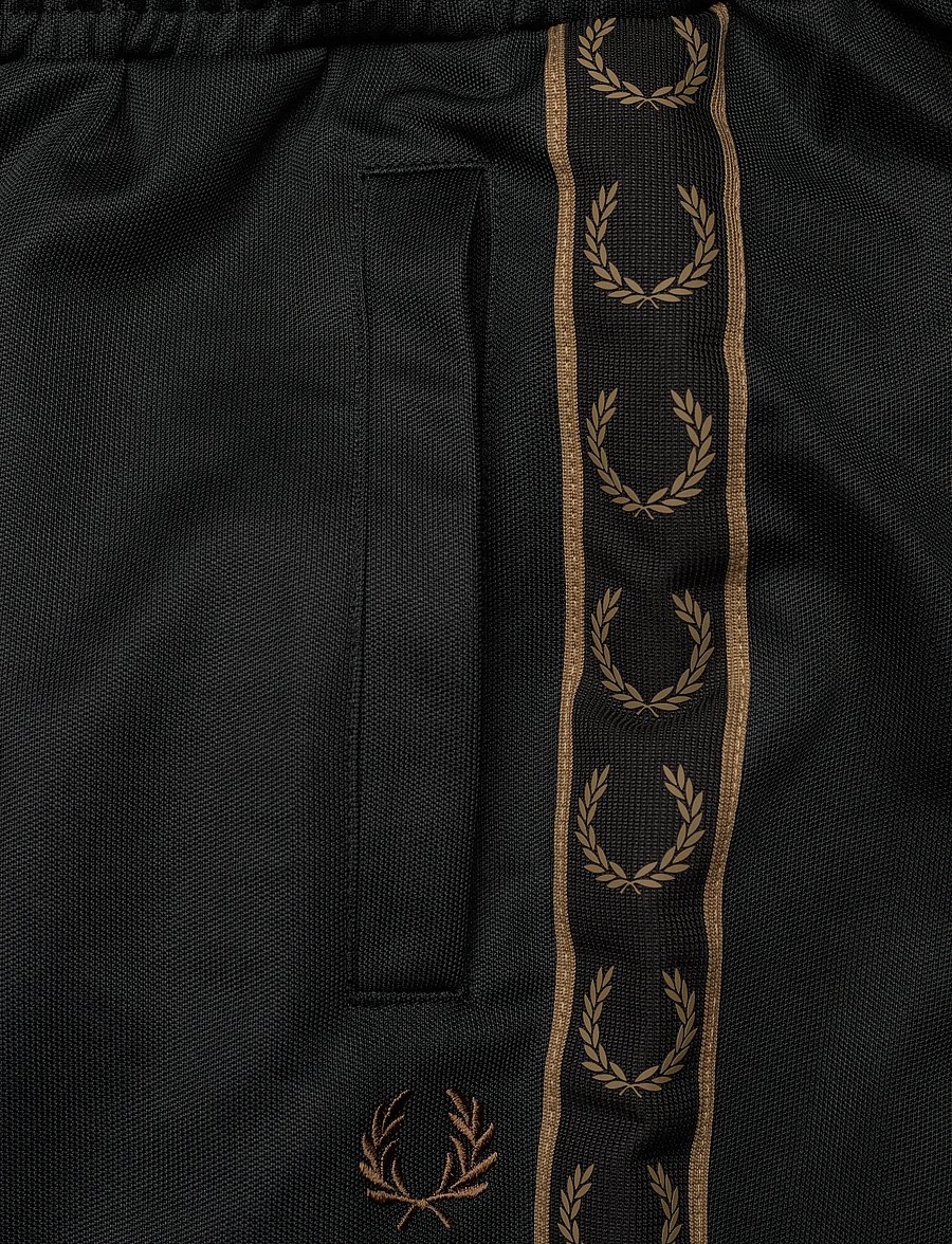 Fred Perry - CONTRAST TAPE TRACK PANT - black/shadedston - 4