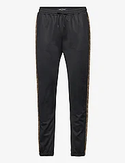 Fred Perry - CONTRAST TAPE TRACK PANT - collegehousut - black/shadedston - 0
