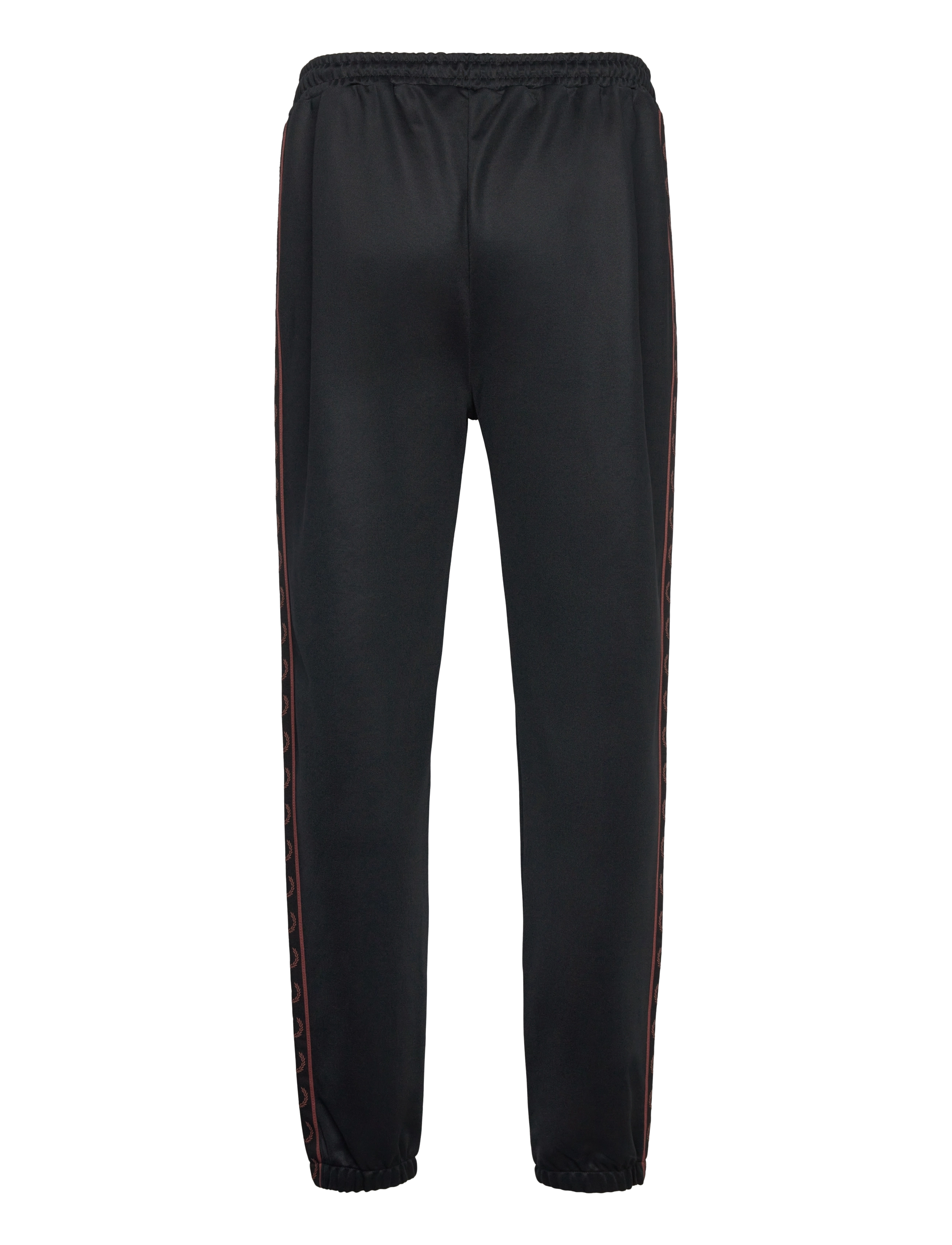 Fred Perry - CONTRAST TAPE TRACK PANT - black/whisky brown - 2
