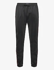 Fred Perry - CONTRAST TAPE TRACK PANT - joggebukser - black/whiskybrwn - 0