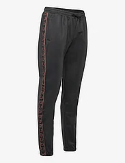 Fred Perry - CONTRAST TAPE TRACK PANT - collegehousut - black/whiskybrwn - 3