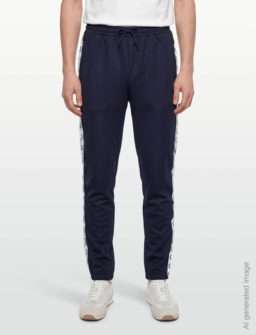 Fred Perry - TAPED TRACK PANT - nach anlass kaufen - carbon blue - 5