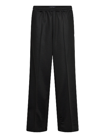 Fred Perry WIDE LEG TRACK PANT - Fred Perry - BLACK / black