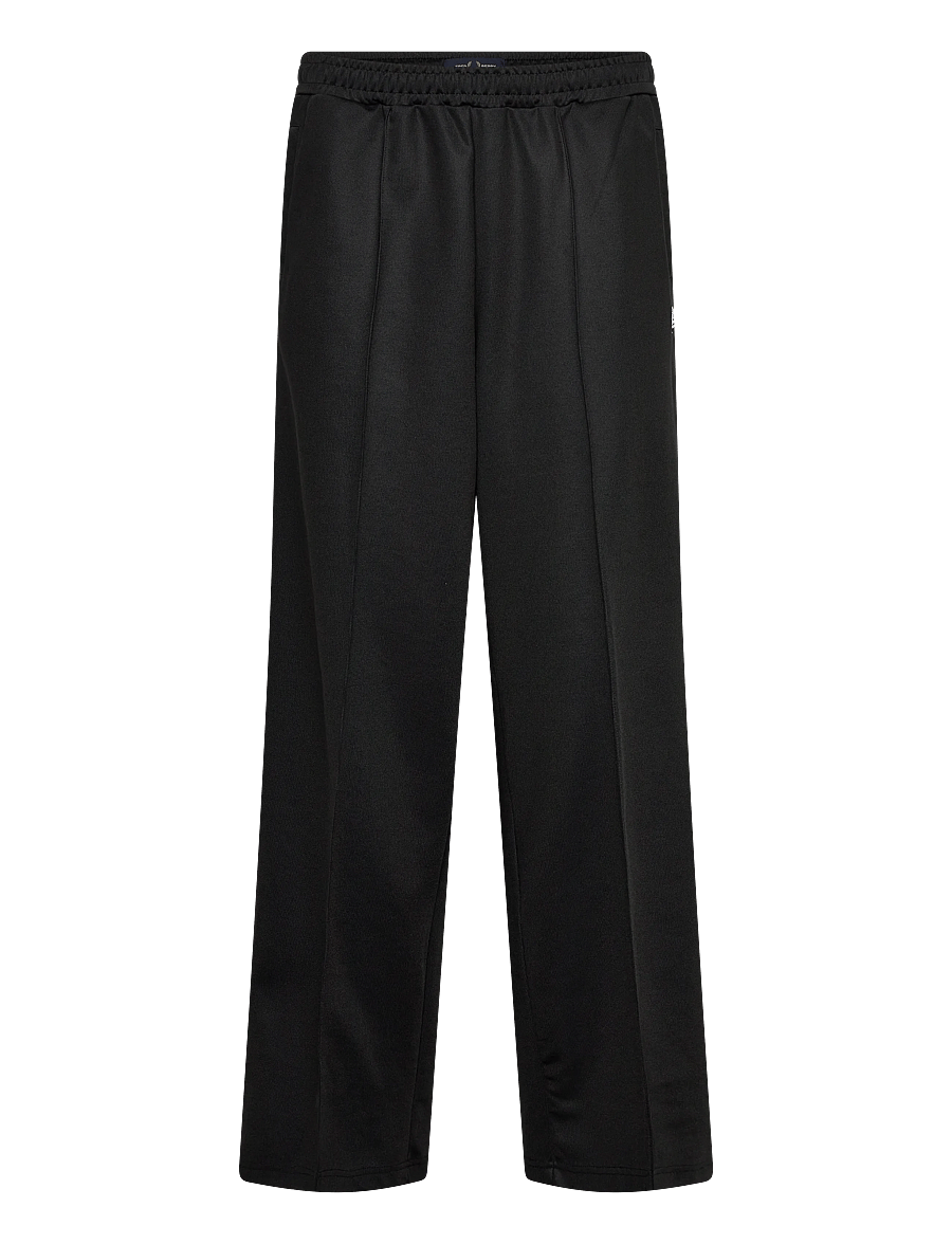 Fred Perry - WIDE LEG TRACK PANT - pants - black - 1