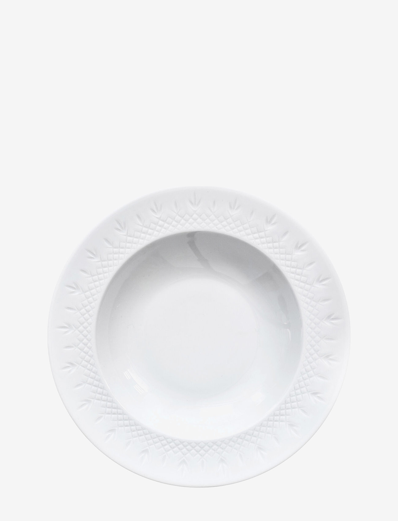Frederik Bagger - Crispy Porcelain Deep Plate - 1 pcs - laveste priser - white - 0