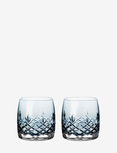 Crispy Sapphire Aqua water glass, Frederik Bagger