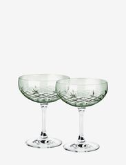 Frederik Bagger - Crispy Emerald Gatsby - 2 pcs - champagneglas - emerald - 0