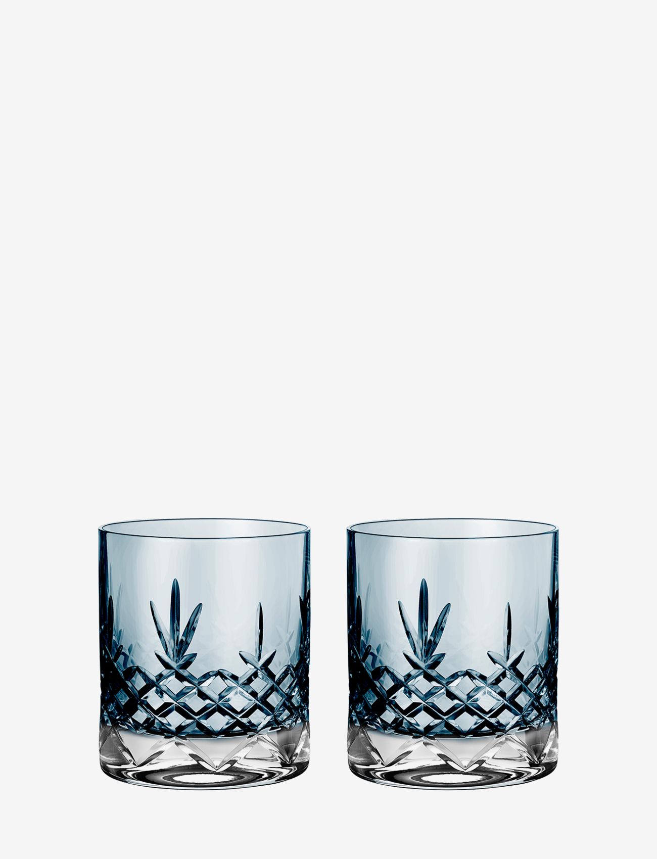 Frederik Bagger Crispy Sapphire Lowball - 2 pcs - Gläser - SAPPHIRE / blue