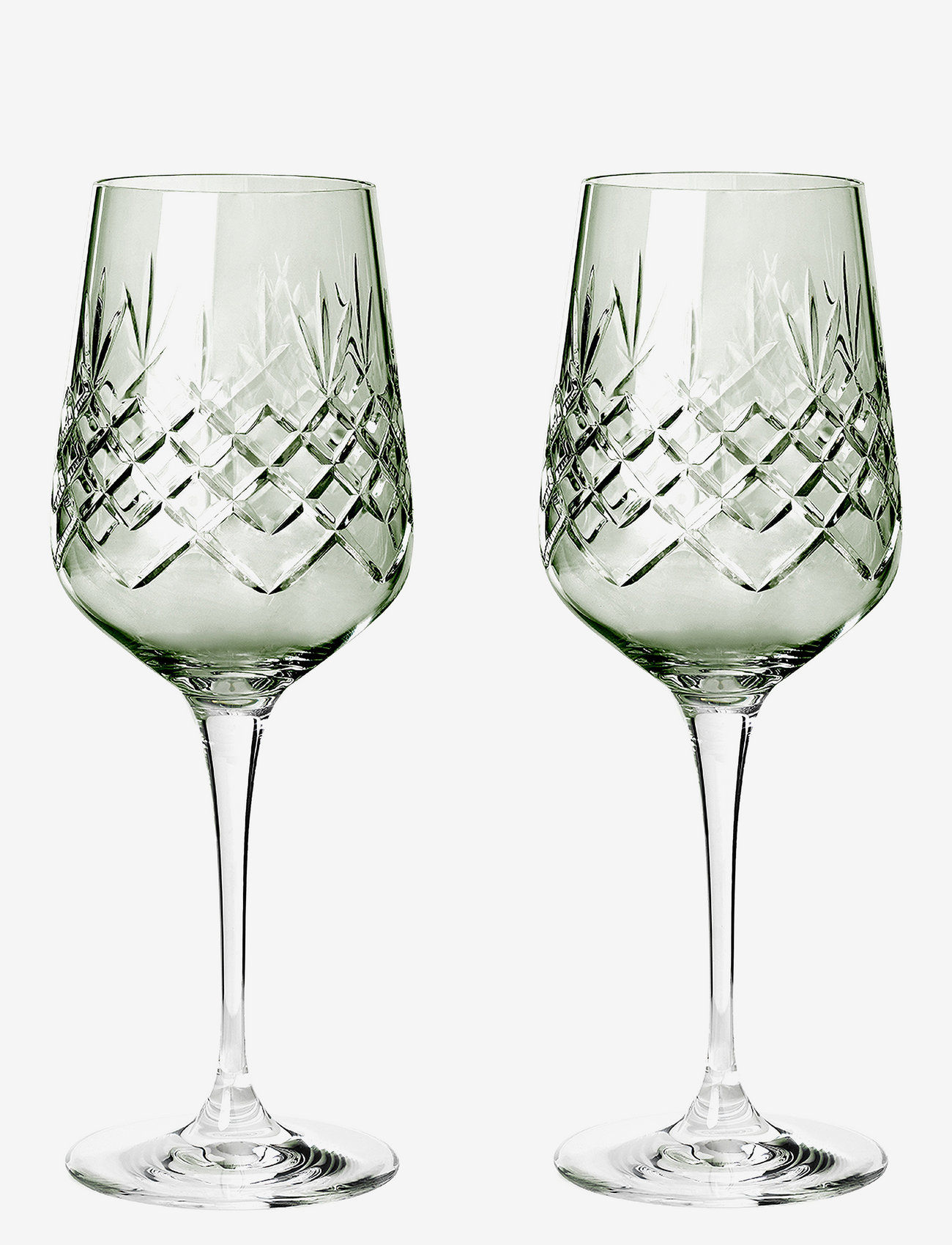 Frederik Bagger - Crispy Emerald Madame - 2 pcs - wine glasses - emerald - 0
