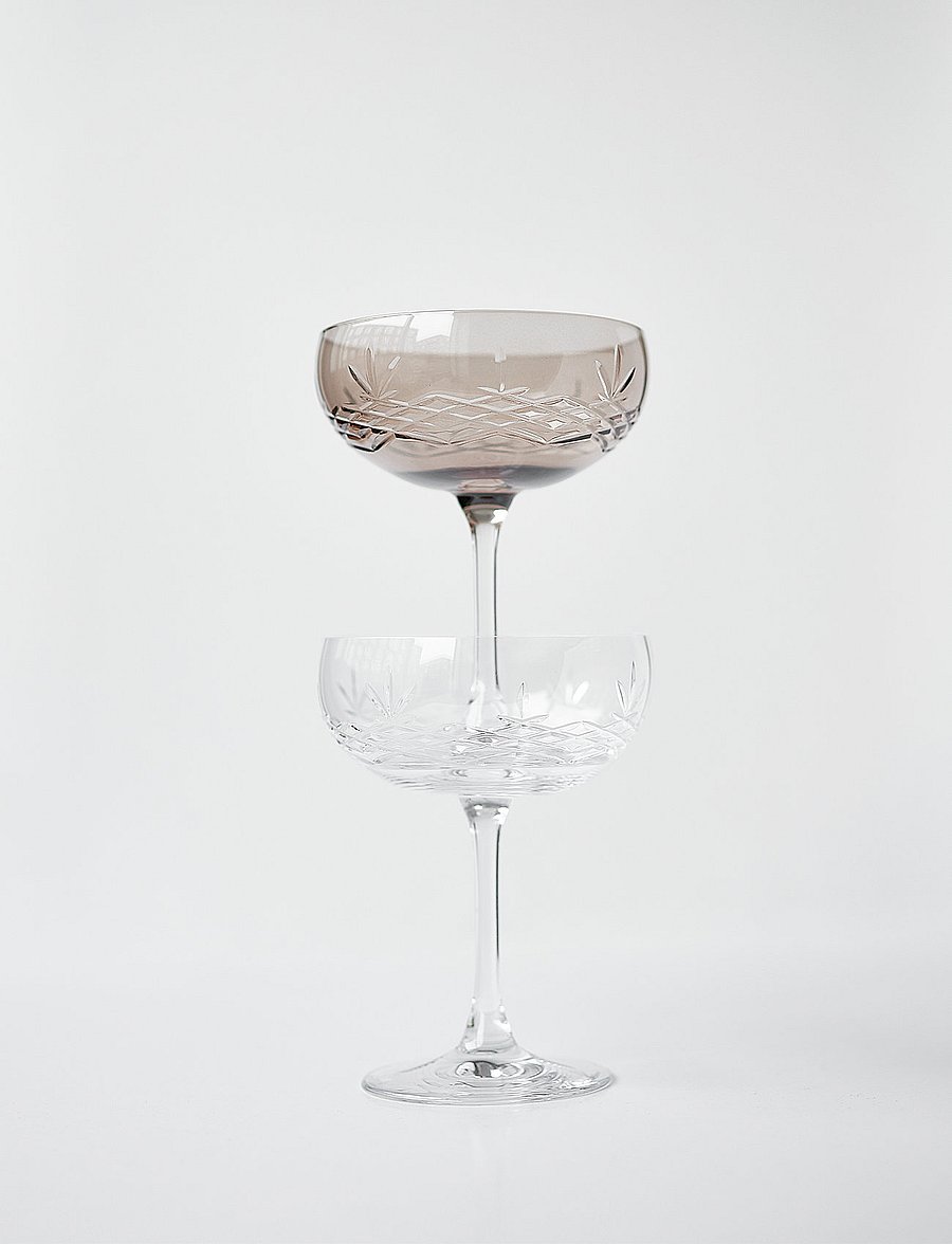 Frederik Bagger - Crispy Gatsby Copal - 2 Pieces - Šampanjaklaasid - copal - 0