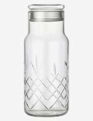 Crispy Bottle Small glassflaske - CLEAR