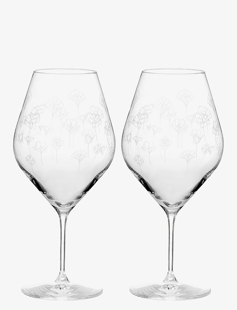 Frederik Bagger - Flower Wine - 2 pcs - weißweingläser - clear - 0