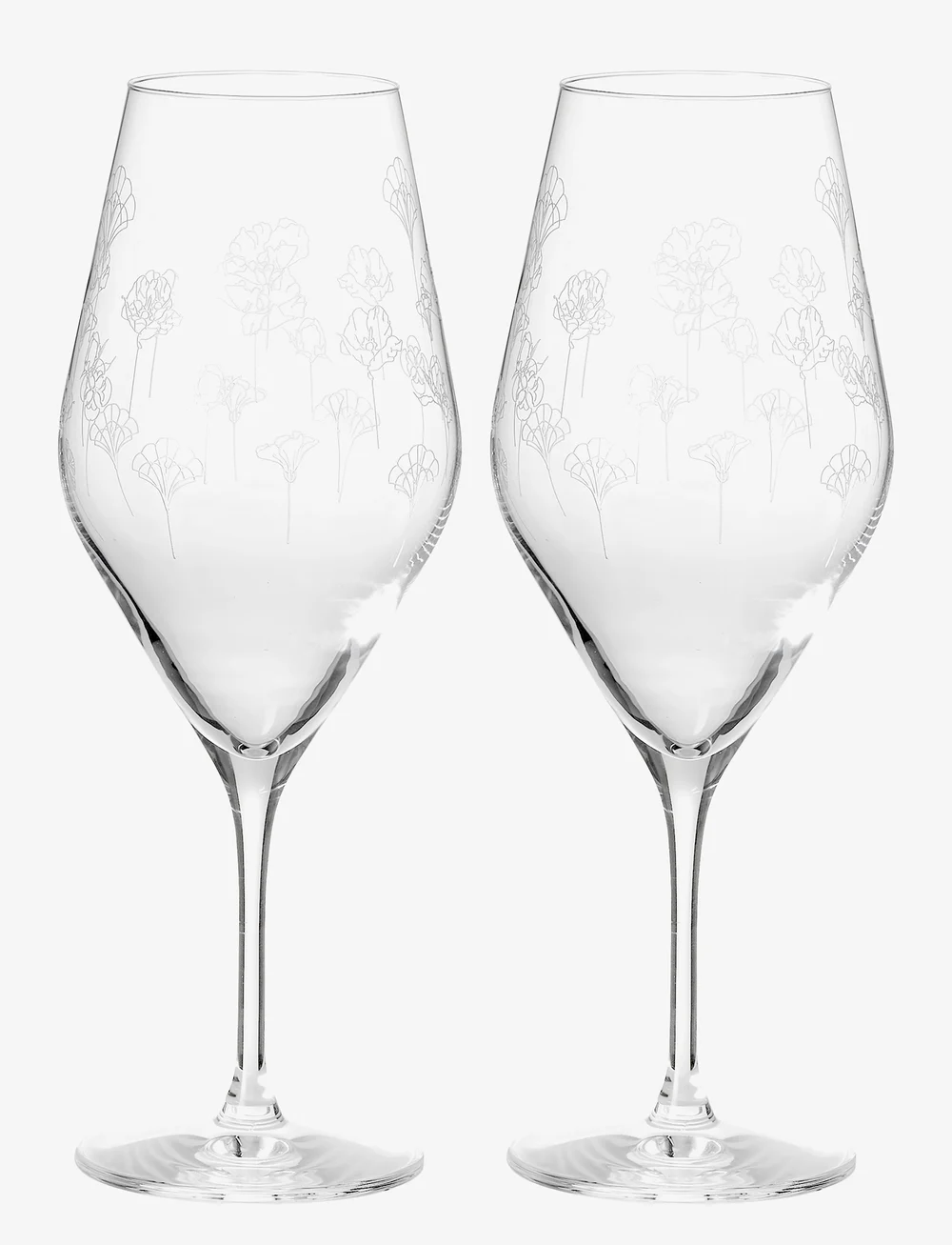 Frederik Bagger - Flower Champagne - 2 pcs - nach preis einkaufen - clear - 0