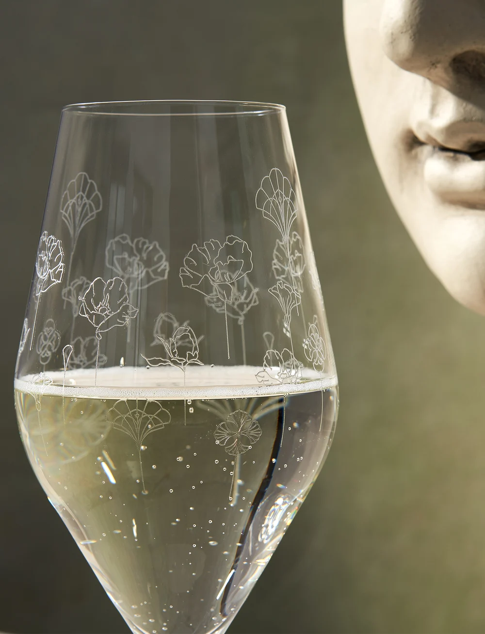 Frederik Bagger - Flower Champagne - 2 pcs - nach preis einkaufen - clear - 2