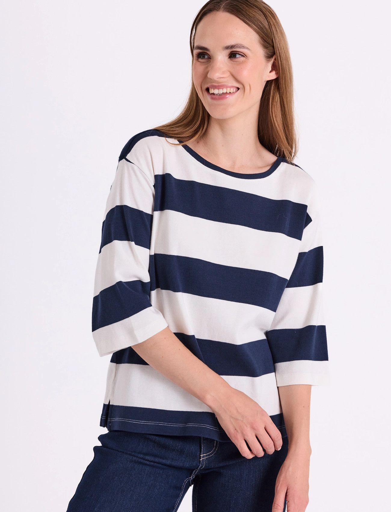 FREE/QUENT Fqfamila-Tee - Navy - XS 1