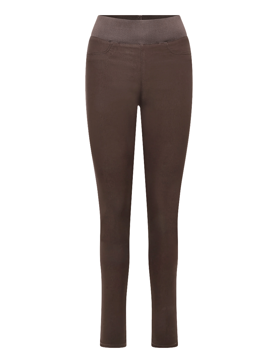 FREE/QUENT - FQSHANTAL-PA-POWER - slim-fit hosen - mole - 0