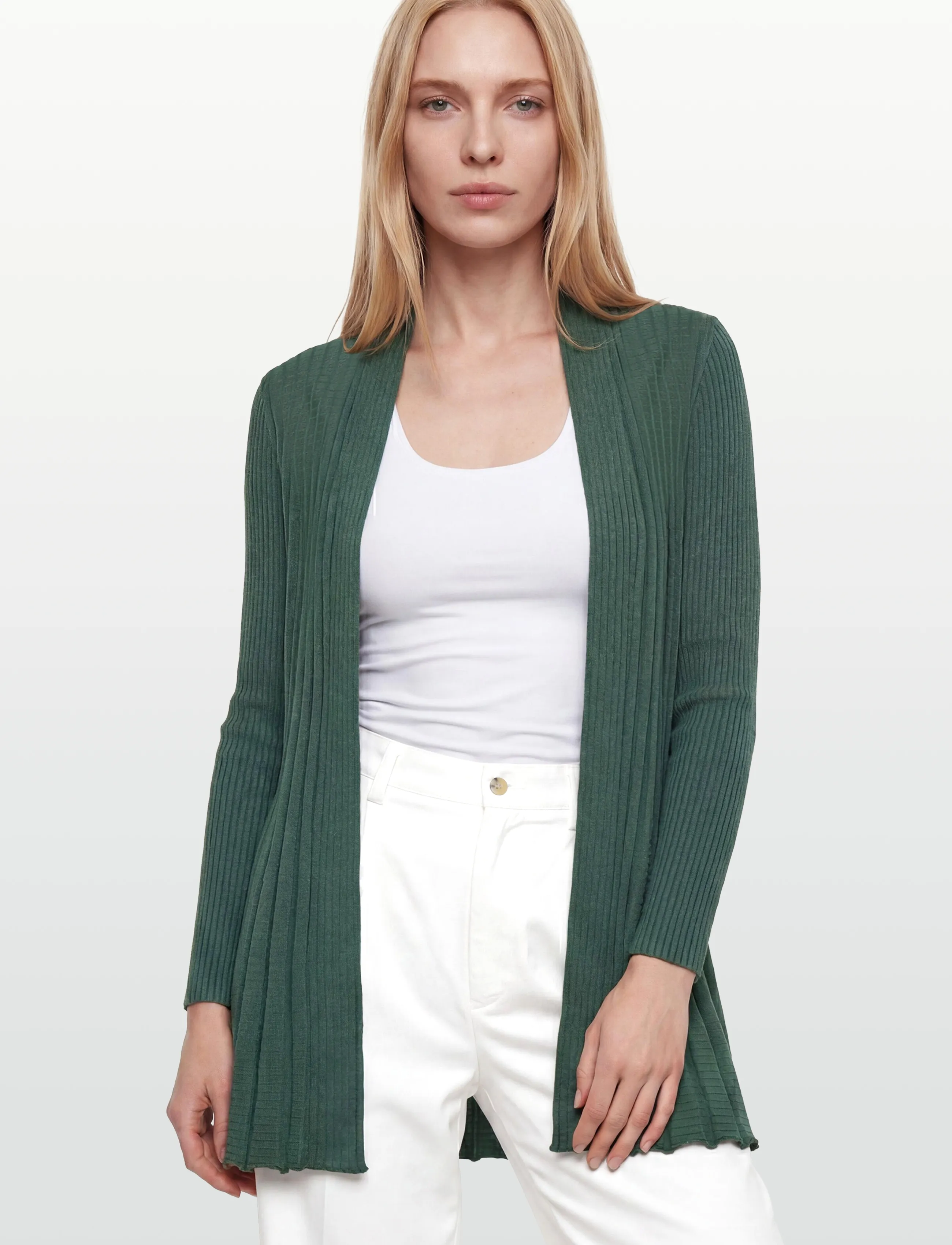FREE/QUENT - FQCLAUDISSE-L-CAR - cardigans - dark forest - 3