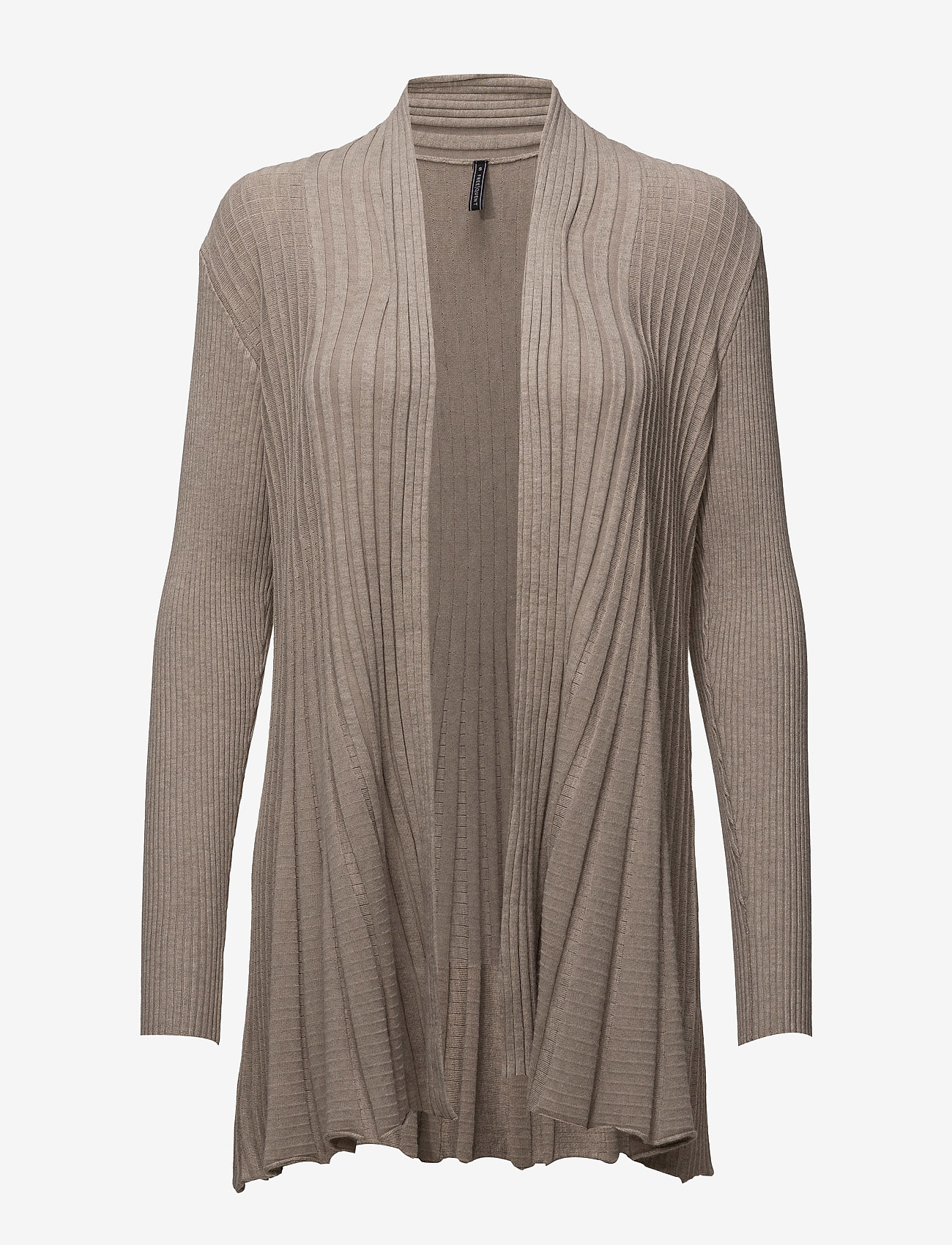 FREE/QUENT - Long cardigan  - cardigans - mushroom melange - 1