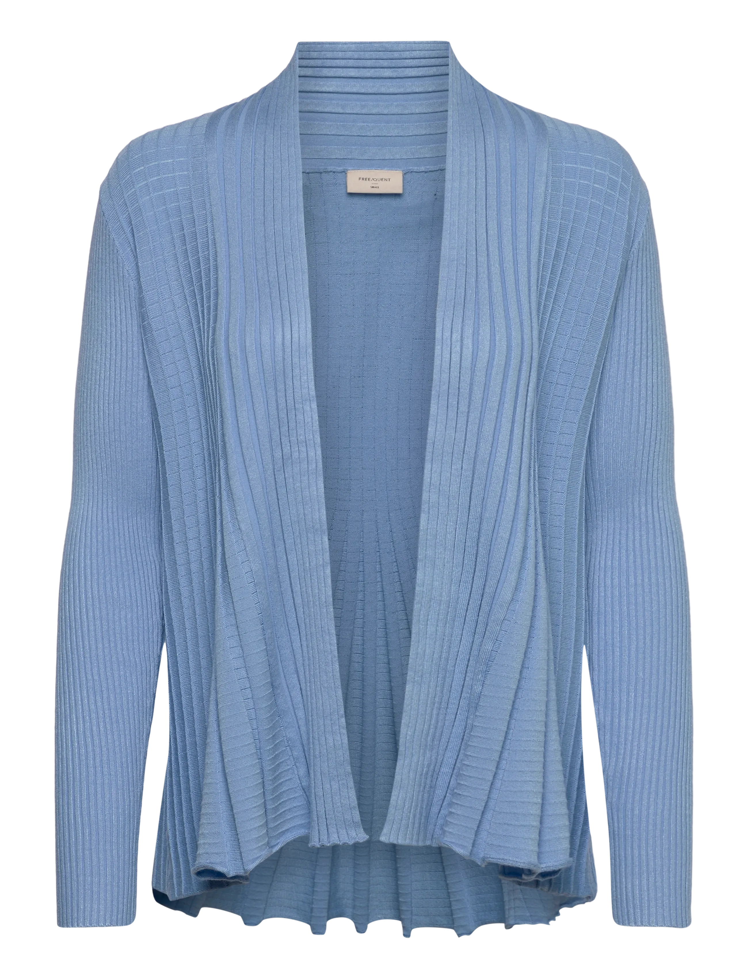 FREE/QUENT Cardigan from Freequent in a soft material with an elegant texture. The cardigan - Cardigans - BLUE BELL / blue