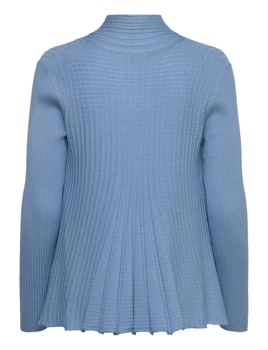 FREE/QUENT - FQCLAUDISSE-S-CAR - strickjacken - blue bell - 2