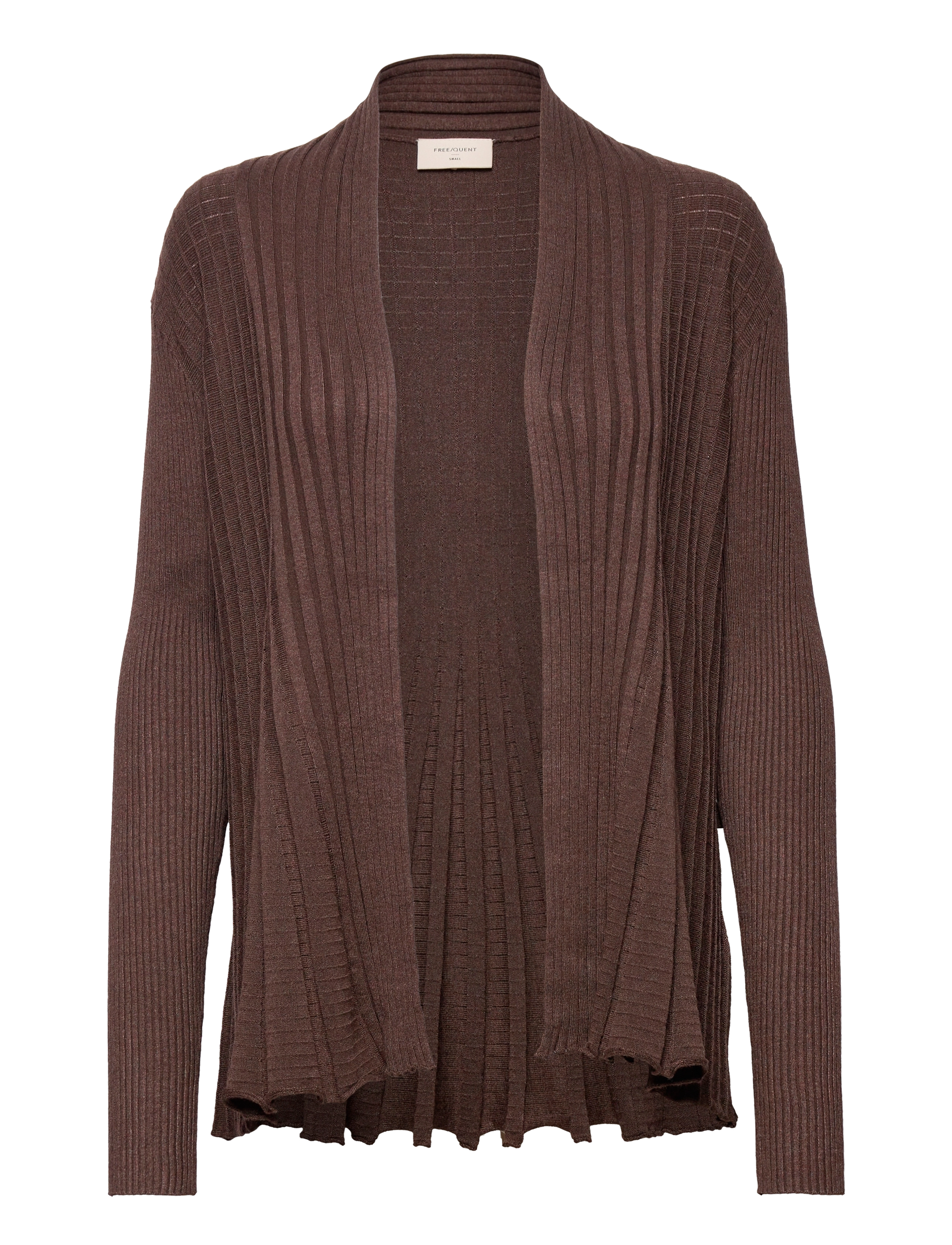 FREE/QUENT - FQCLAUDISSE-S-CAR - cardigans - coffee bean melange - 0