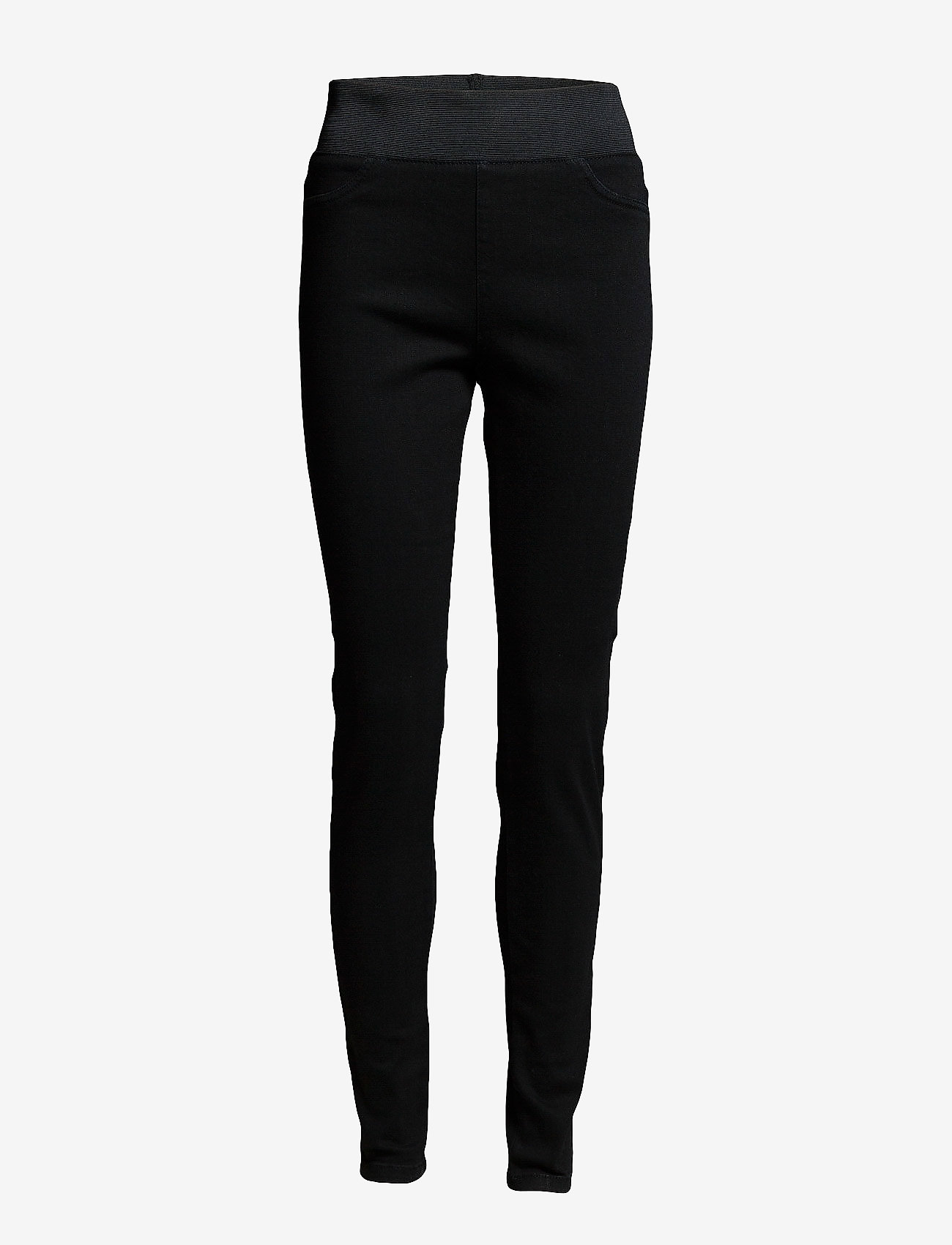 FREE/QUENT - FQSHANTAL-PA-DENIM - džinsa bikses ar tievām starām - black - 0