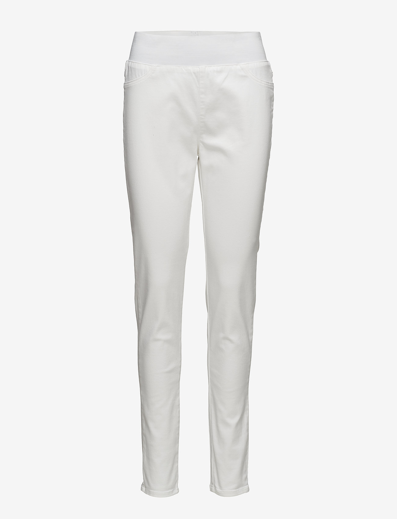 FREE/QUENT - FQSHANTAL-PA-DENIM - džinsa bikses ar tievām starām - bright white 11-0601 - 0