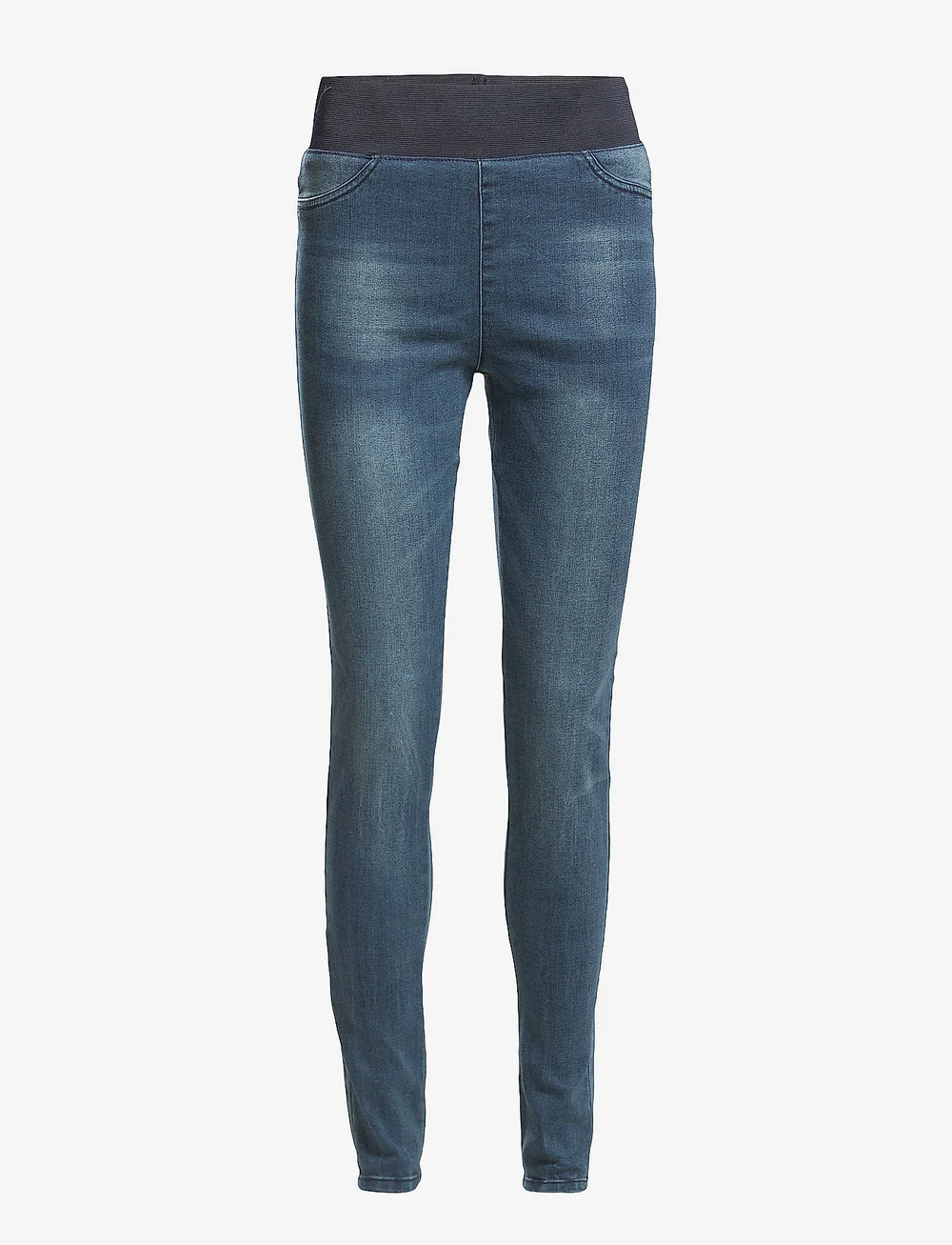 FREE/QUENT - FQSHANTAL-PA-DENIM - liibuvad teksad - medium blue - 1
