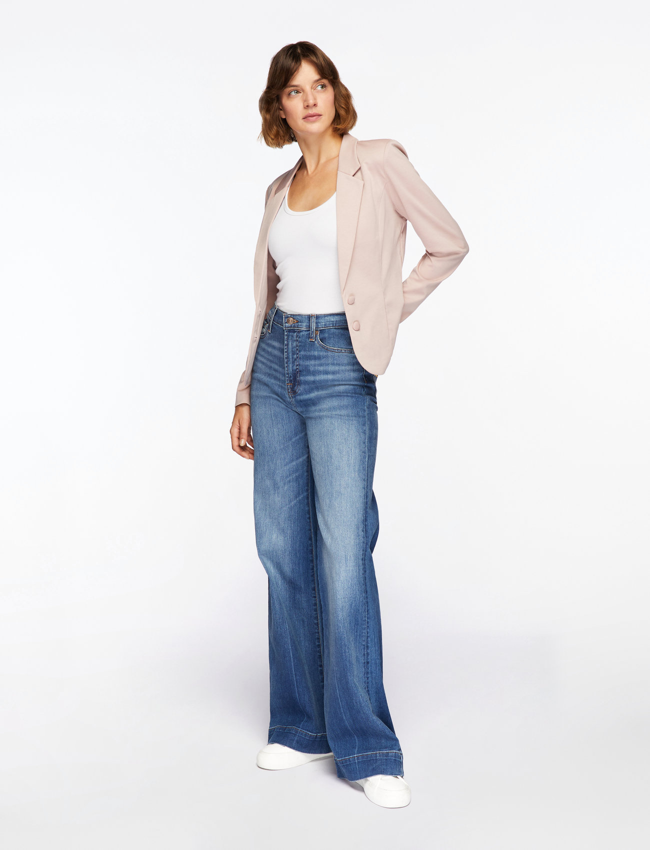 FREE/QUENT - FQNANNI-JA - enkelknäppta kavajer - shadow gray - 2