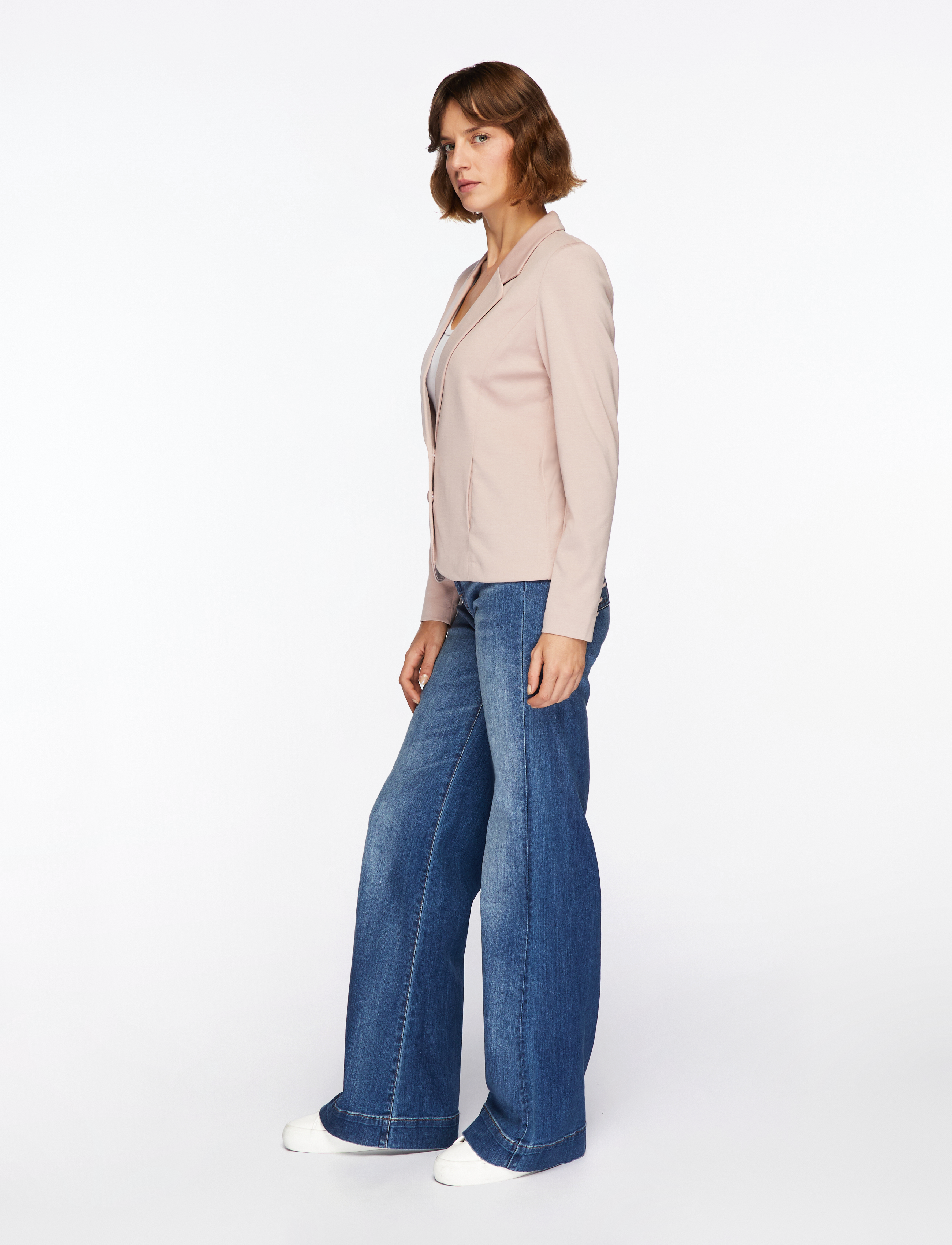 FREE/QUENT - FQNANNI-JA - einreihige blazer - shadow gray - 3
