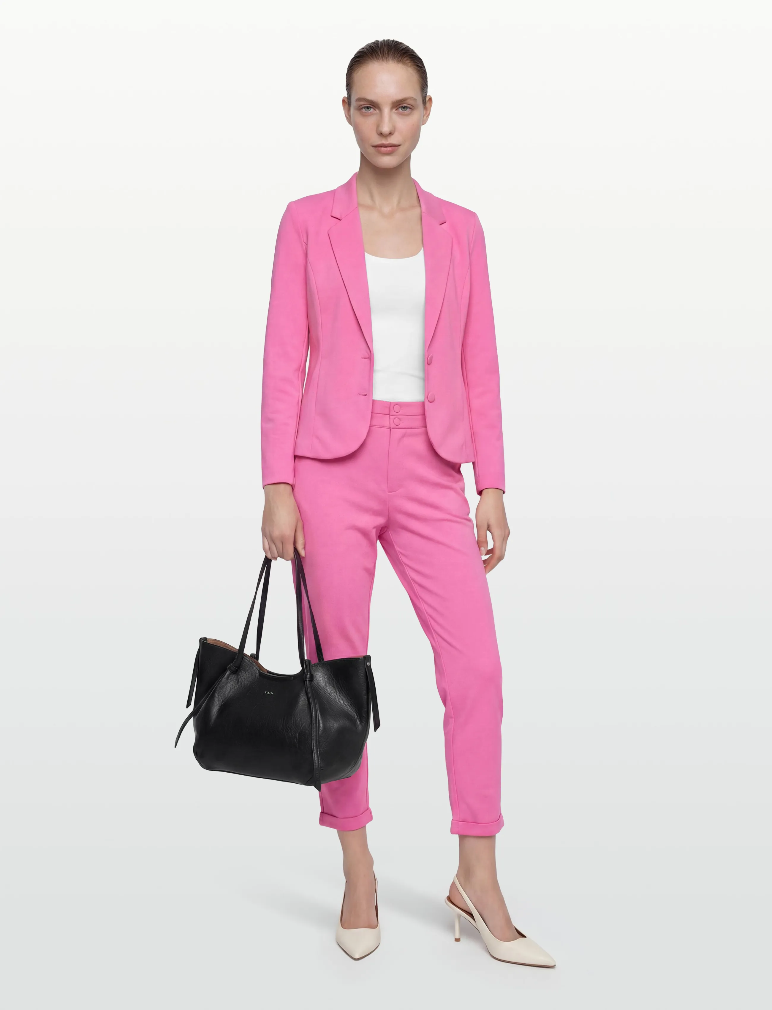 FREE/QUENT Fqnanni-Ja, Kvinder, Jersey Blazer, Pink, Str: XS