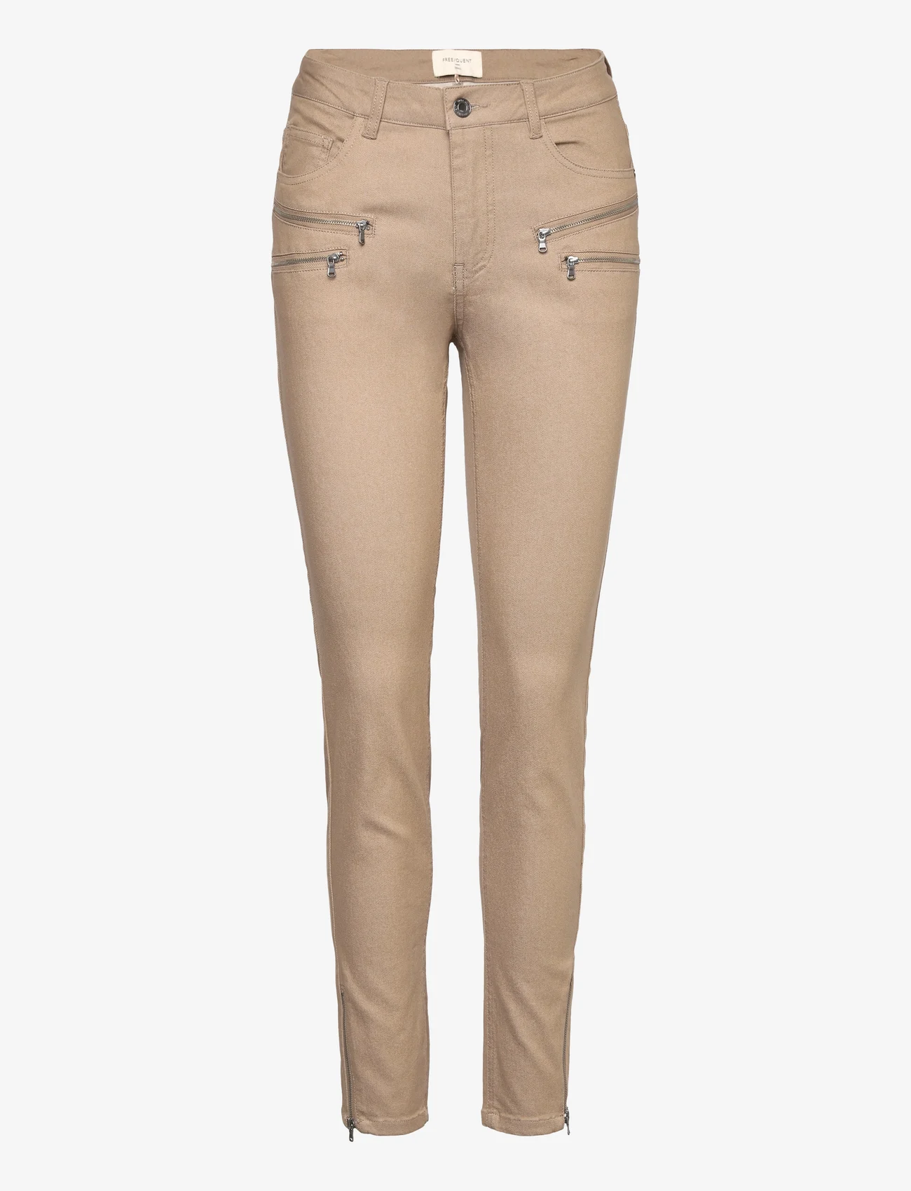 FREE/QUENT - FQAIDA-PA-7/8 - skinny jeans - desert taupe - 0