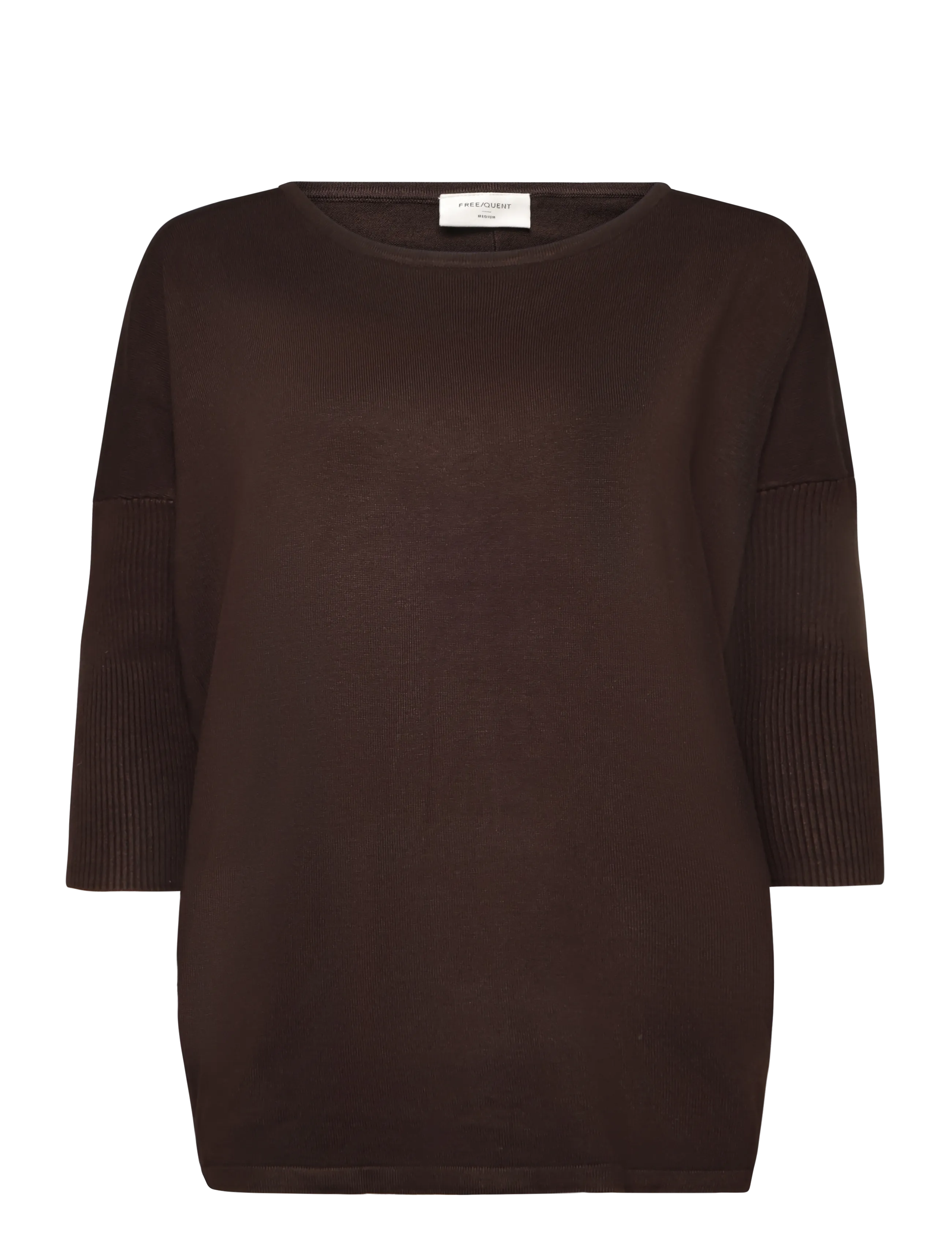 FREE/QUENT FQJONE-PU - Knitwear - MOLE / brown