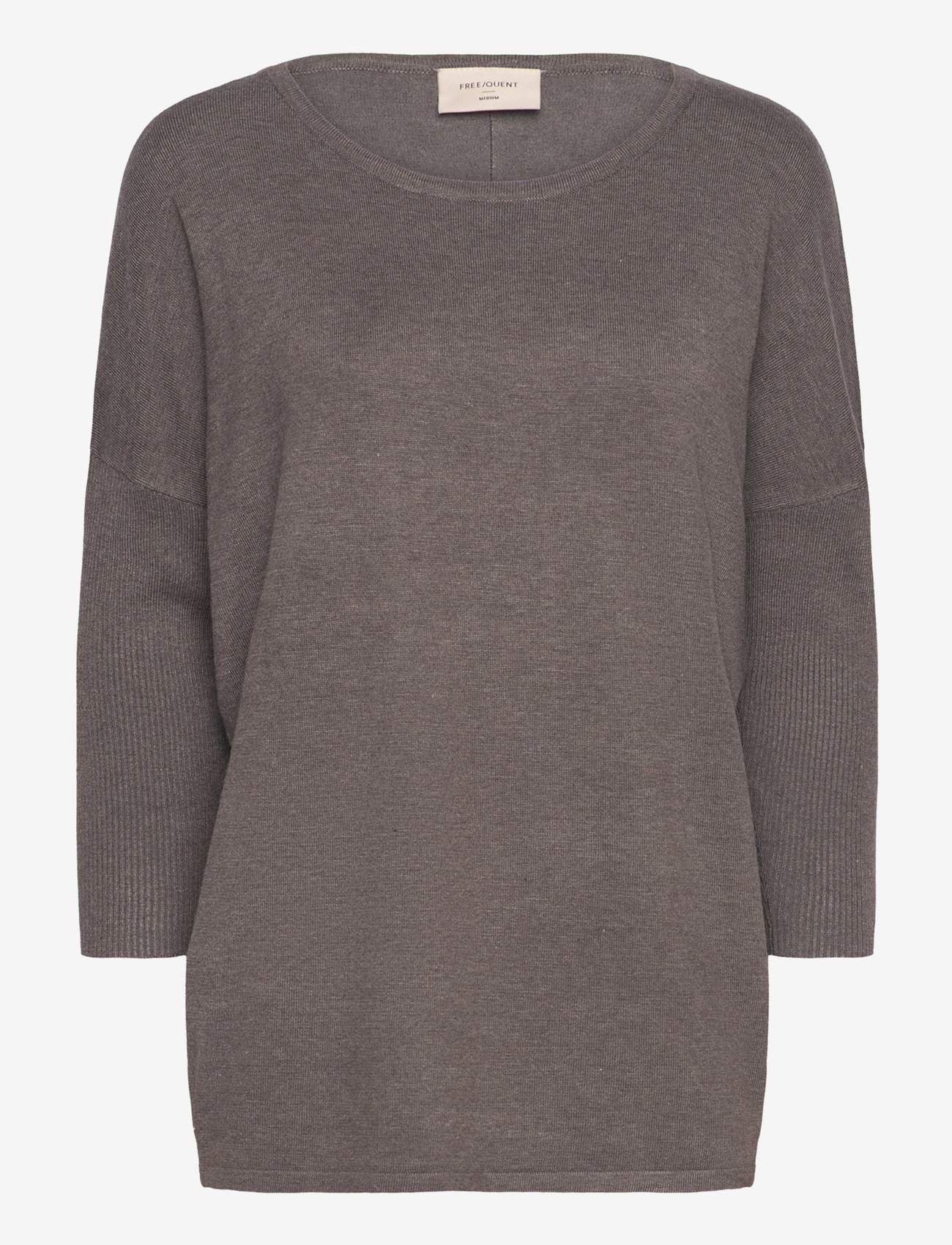 FREE/QUENT - Pullover - striktrøjer - morel melange - 0