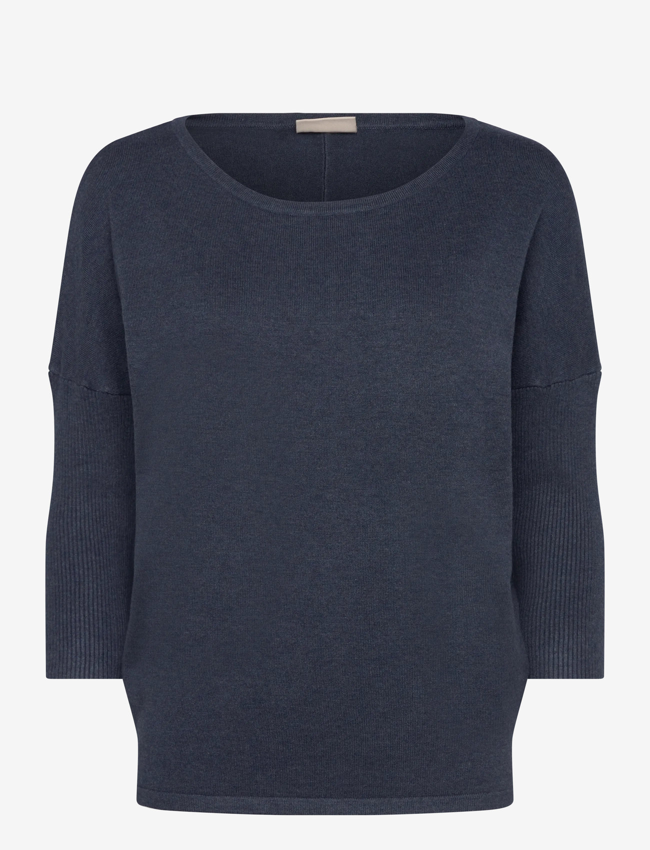 FREE/QUENT - Pullover - stickade tröjor - vintage indigo melange - 0