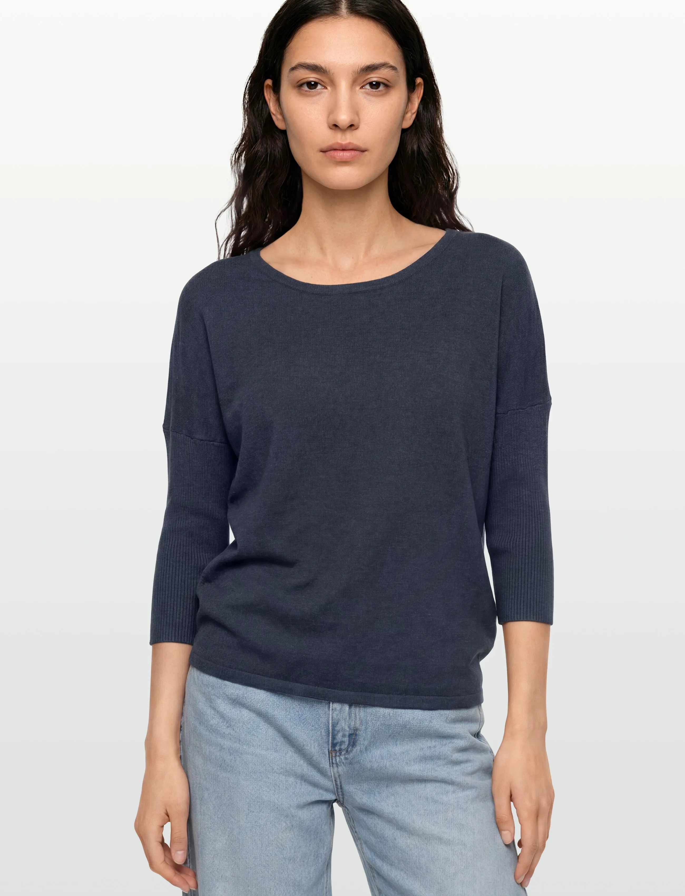 FREE/QUENT - FQJONE-PU - pullover - vintage indigo melange - 3